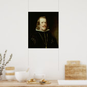 Poster Philip IV  of Spain, c.1656 (Cuisine)