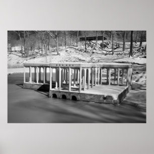 Poster Philip Johnson's Glasshouse and Pavillion