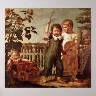 Poster Philipp Otto Runge - Les enfants Hulsenbeck