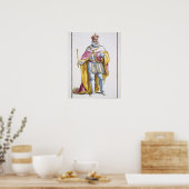 Poster Philippe II (1527-98) Roi d'Espagne de 'Receuil de (Cuisine)