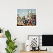 Poster Philippe Villiers de L'Isle-Adam (1464-1534) refus (Bureau à domicile)