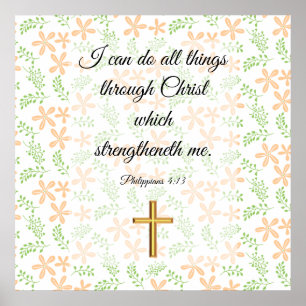 Poster Philippians 4:13