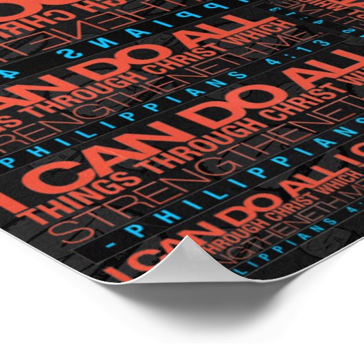 Poster Philippians 4:13 (Coin)