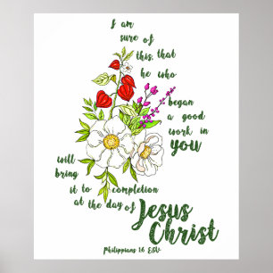 Poster Philippiens 1:6