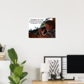 Poster "Philippiens 3:13"  b (Bureau à domicile)