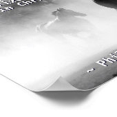 Poster Philippiens 3:14 Je presse vers le but, Chevaux (Coin)