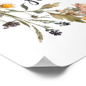 Poster Philippiens 4:13 Bible Scripture Verse Floral Boho (Coin)