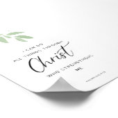 Poster Philippiens 4:13 enfants Bible imprimer (Coin)