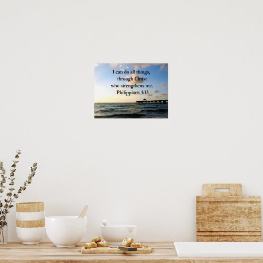 POSTER PHILIPPIENS 4:13 ESPOIR (Cuisine)