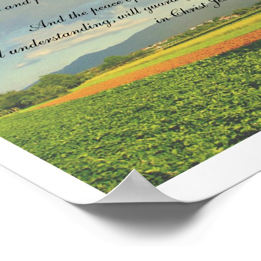 Poster Philippiens 4:6-7 (Coin)