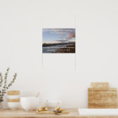 Poster Philippiens 4:6 Bible Écriture Lac Eau (Cuisine)