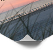 Poster Philippiens 4:6 Ne soyez pas anxieux ou inquiet Bi (Coin)