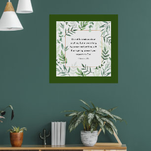 Poster Philippiens 4:6, Verse biblique,