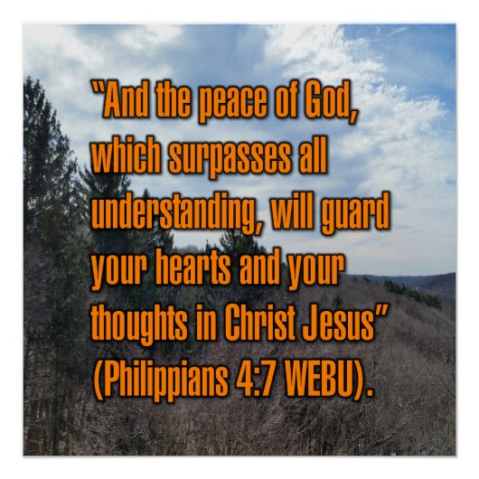Poster Philippiens 4:7 WEBU (Devant)
