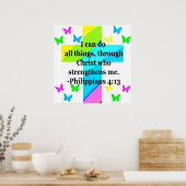 POSTER PHILIPPIENS À CROIX ET À BOUTEILLE 4:13 (Cuisine)