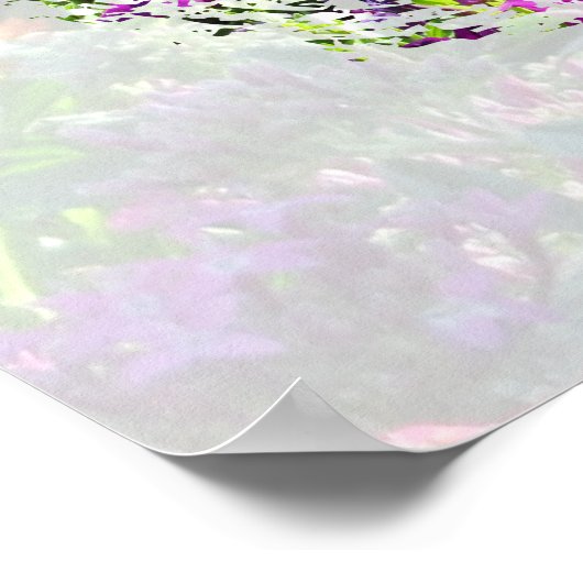 POSTER PHILIPPIENS FLEURS SAUVAGES JOLIMENT POURPULAIRES  (Coin)