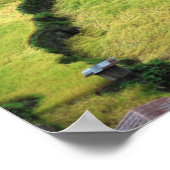 Poster Philippines, Batad, vue sur le riz (Coin)