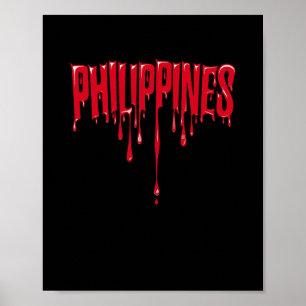 Poster Philippines Filipino Vacances Souvenir Vintage Hom