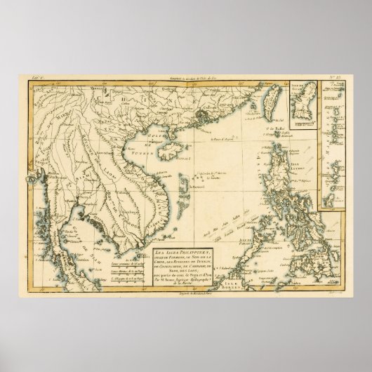 Poster Philippines, Formosa | Chine du Sud (Devant)