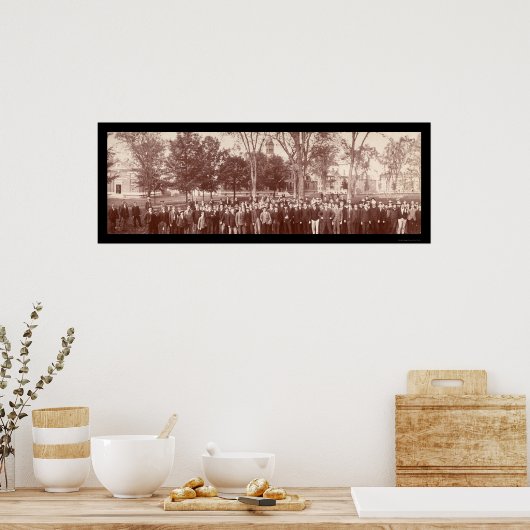 Poster Phillips Academy Exeter NH Photo 1903 (Cuisine)