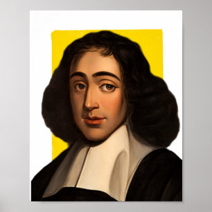 Poster Philosophe Baruch Spinoza