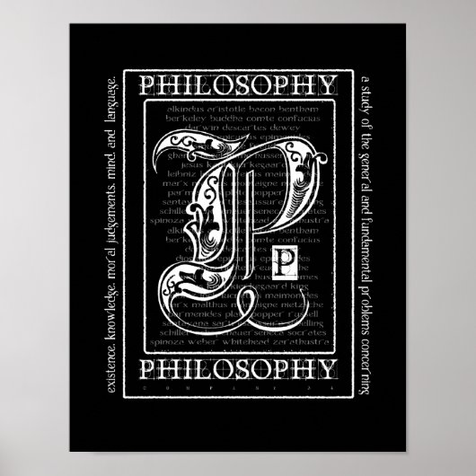 Poster Philosophie (Devant)
