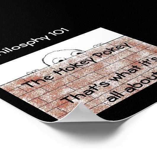 Poster Philosophie 101 - affiche/imprimé (Coin)