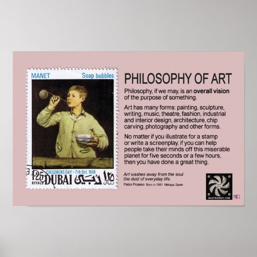 POSTER PHILOSOPHIE DE L'ART (Devant)