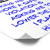 Poster Philosophie de sécurité (Coin)