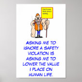 Poster Philosophie de sécurité (Devant)