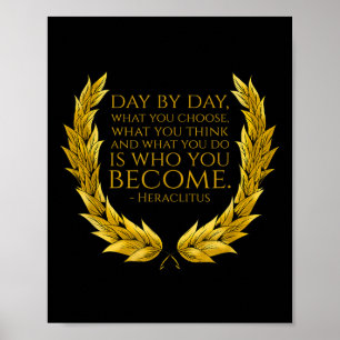Poster Philosophie grecque antique motivationnelle - Hera