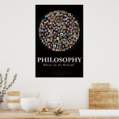 Poster Philosophie - Où sont les Femmes ? (Cuisine)