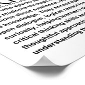 Poster Philosophy teacher (Coin)