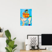 Poster Phinées et Ferb (Bureau à domicile)