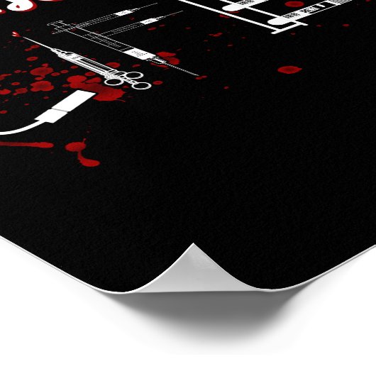 Poster Phlebotomie Phlebotomie vie (Coin)