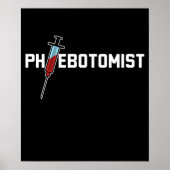 Poster Phlebotomie phlébotomiste (Devant)