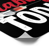 Poster Phlebotomiste Phlebotomie Feelin' Stabby Aujourd'h (Coin)