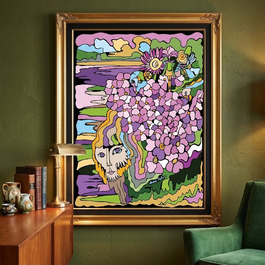 Poster Phlox Atuma