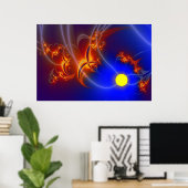 Poster Phoenix. (Bureau à domicile)