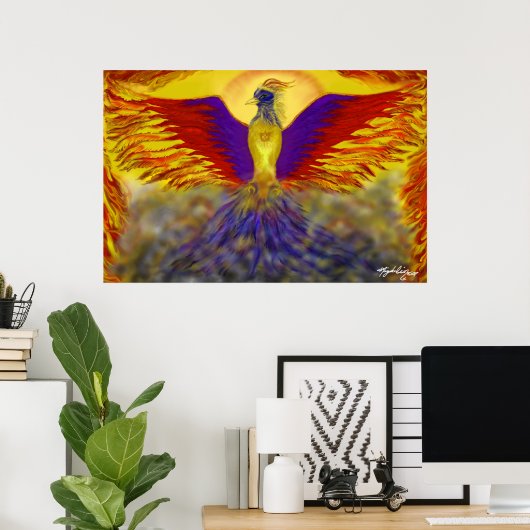 Poster Phoenix (Bureau à domicile)