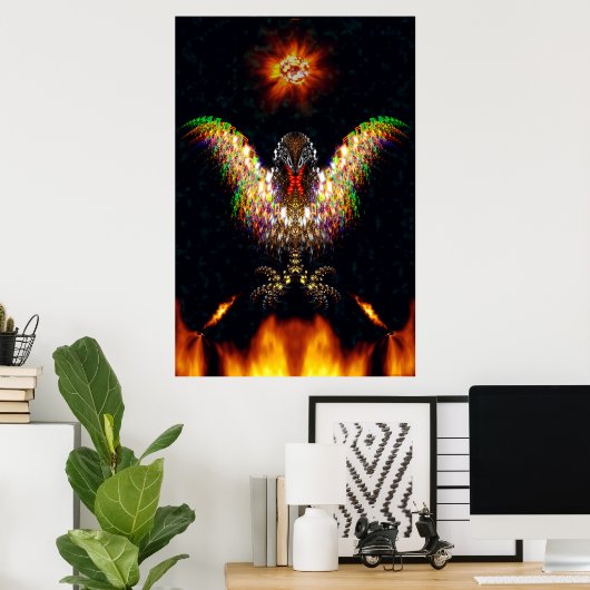 Poster phoenix (Bureau à domicile)