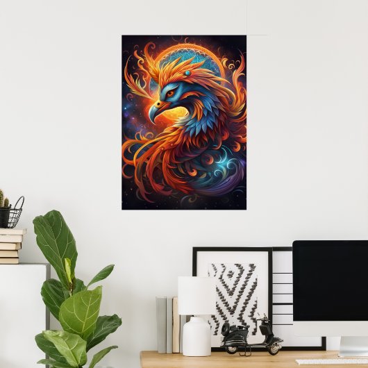 Poster Phoenix (Bureau à domicile)