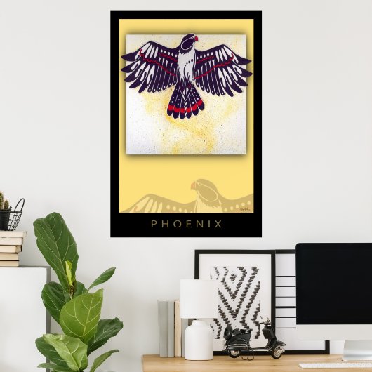 Poster Phoenix (Bureau à domicile)