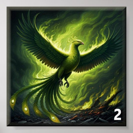 Poster Phoenix acide élémentaire #2 (Devant)