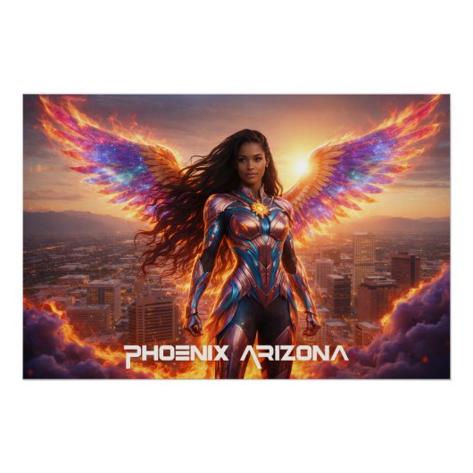 POSTER PHOENIX - ARIZONA (Devant)