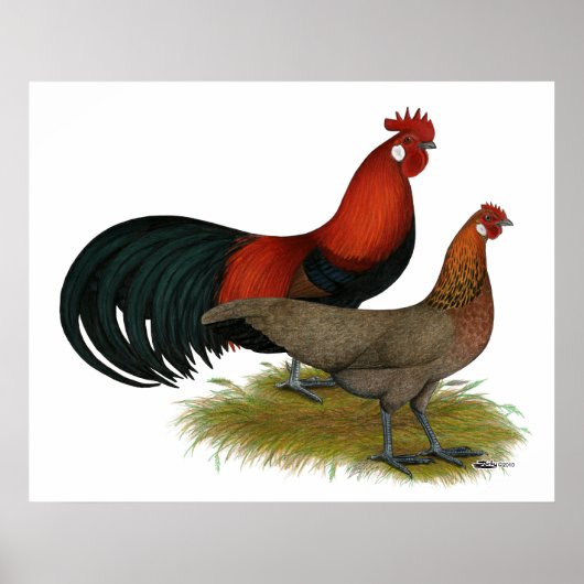 Poster Phoenix : BB Red Pair (Devant)