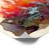 Poster PHOENIX BIRD par SHARON SHARPE (Coin)