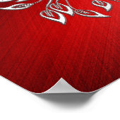 Poster Phoenix Blanche se lève Rouge n Cendres Noires (Coin)