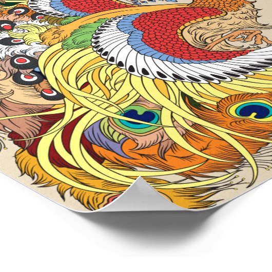 Poster Phoenix chinois (Coin)
