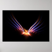 Poster Phoenix Fire Bird Print (Devant)